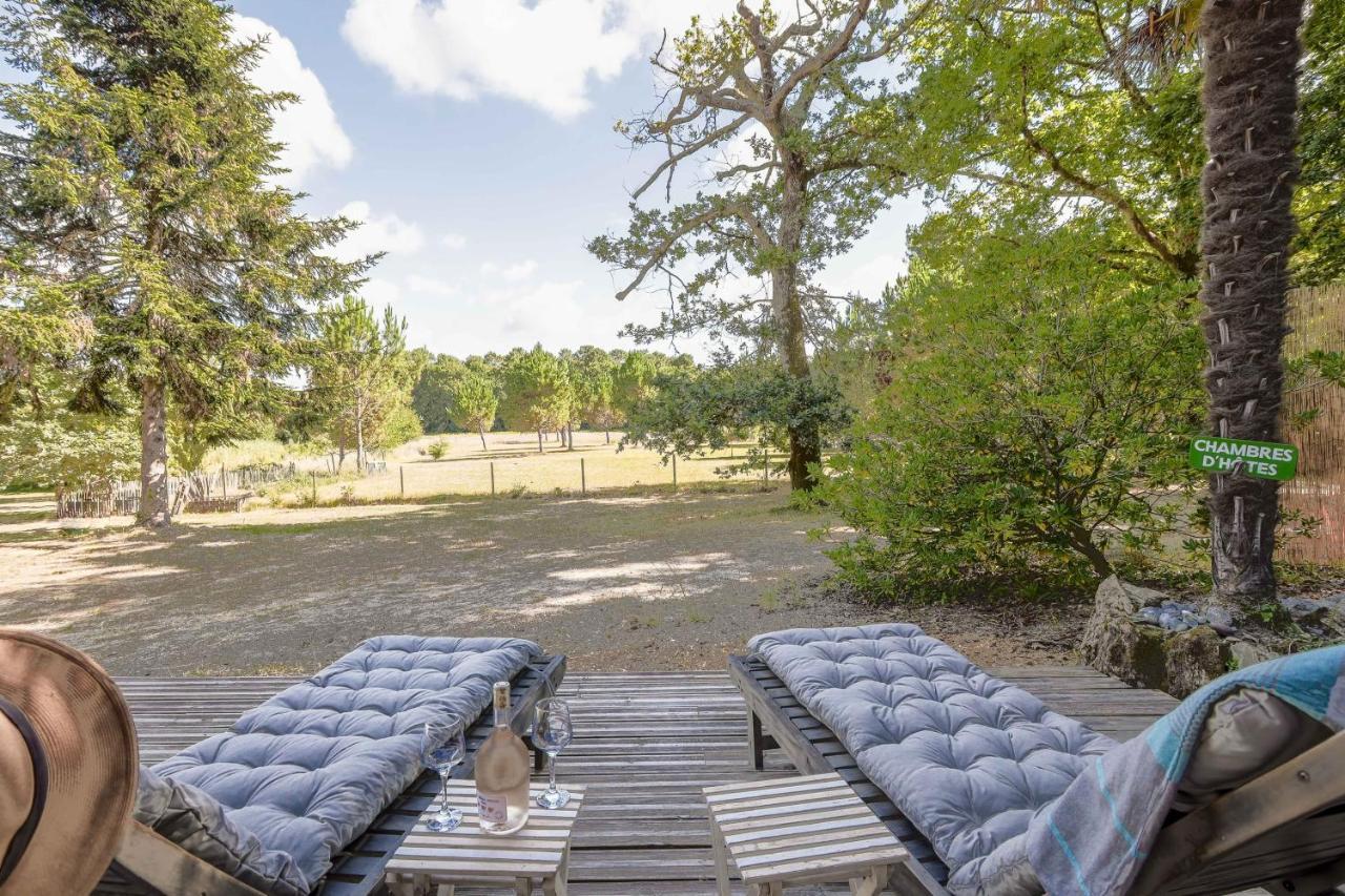 Laguillotte Bed & Breakfast Seignosse Bagian luar foto