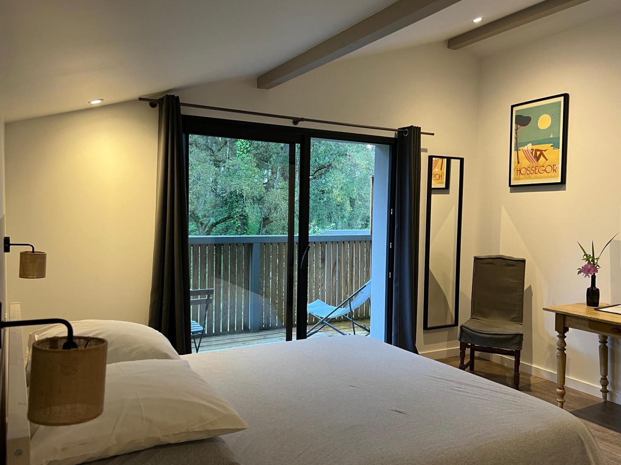 Laguillotte Bed & Breakfast Seignosse Bagian luar foto